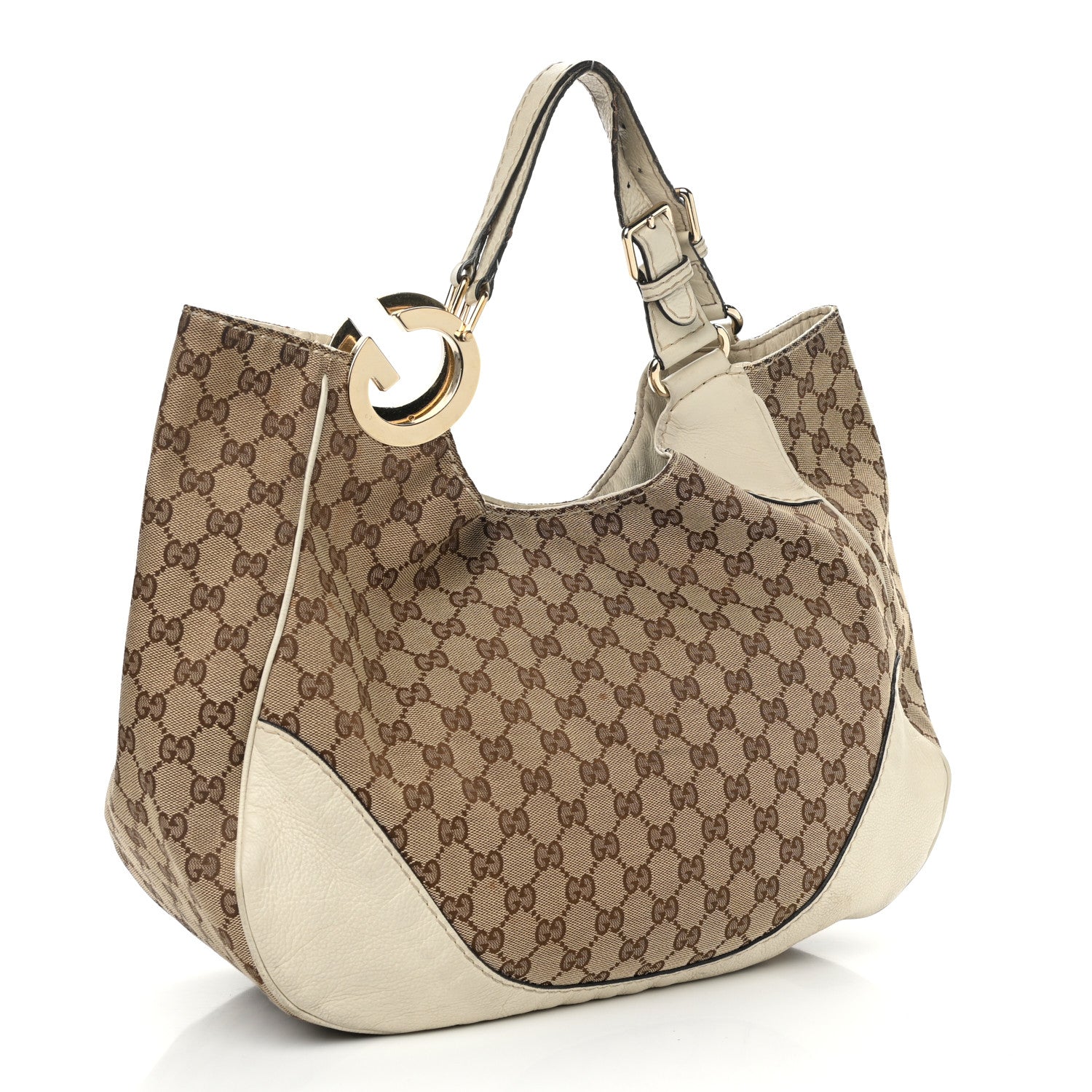 Gucci Monogram Charlotte Tote Off White 2 of 19