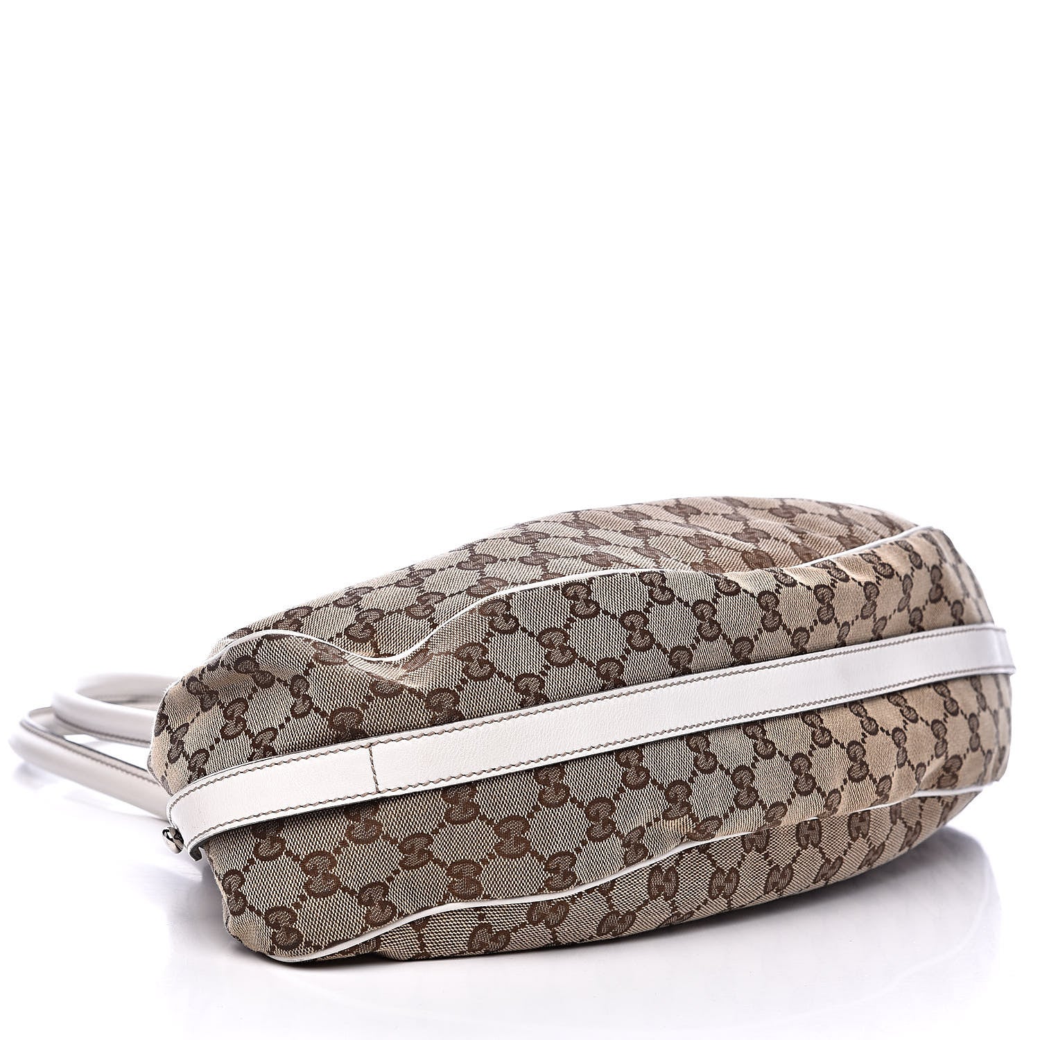 Gucci Monogram Match Ball Shoulder Bag White 4 of 14