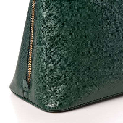Prada Saffiano Lux Large Promenade Tote Biliardo 13 of 19