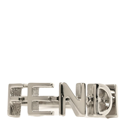 Fendi Metal Fendi Ring M 62 10 Silver 1 of 4