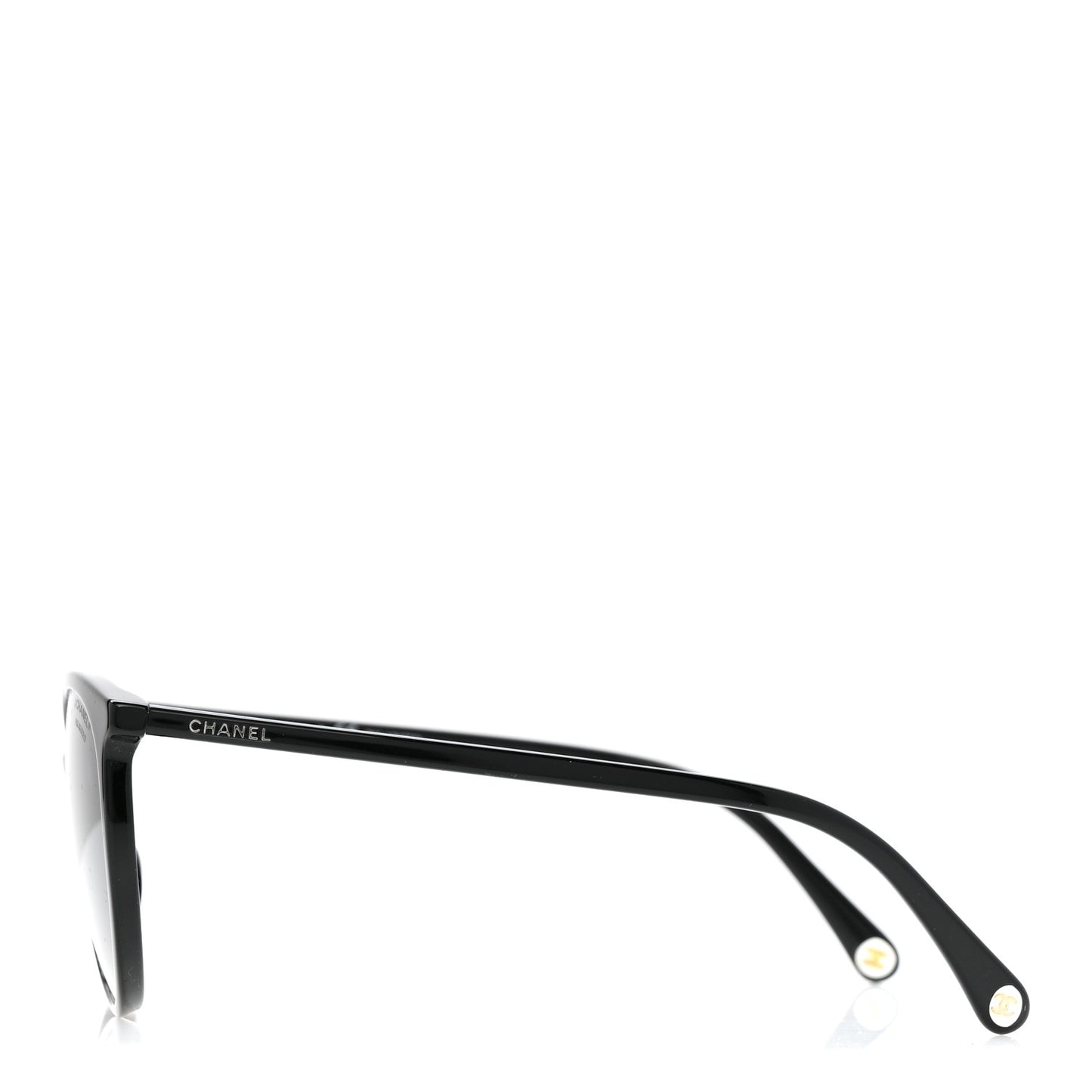 Acetate Pantos Cat Eye Sunglasses 5448 Black