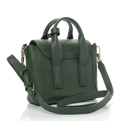 3.1 Phillip Lim Textured Calfskin Mini Pashli Satchel Jade 3 of 9