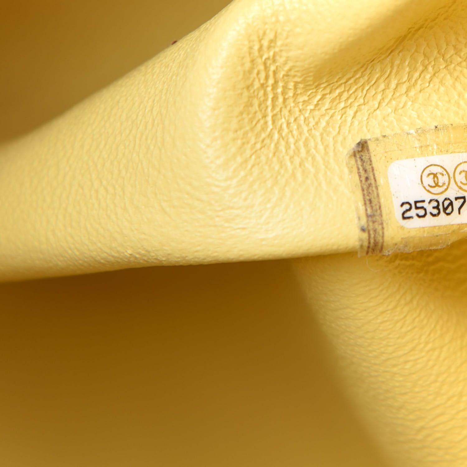 Chanel Caviar Quilted Filigree Backpack Yellow 6 of 8