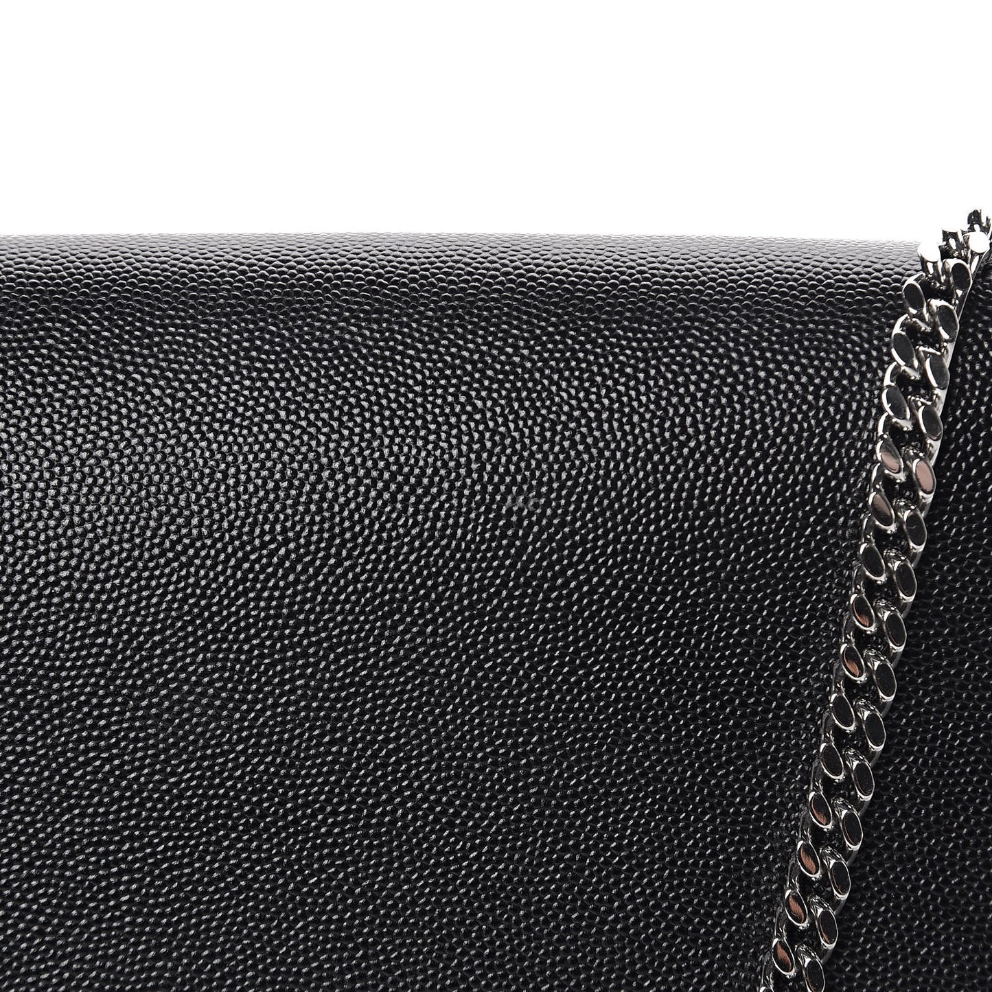 Grain De Poudre Medium Classic Monogram Kate Satchel Black