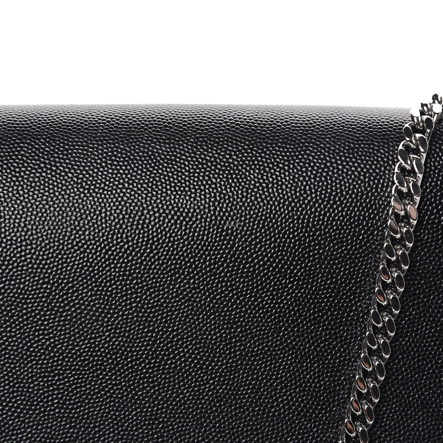 Saint Laurent Grain De Poudre Medium Classic Monogram Kate Satchel Black 8 of 12