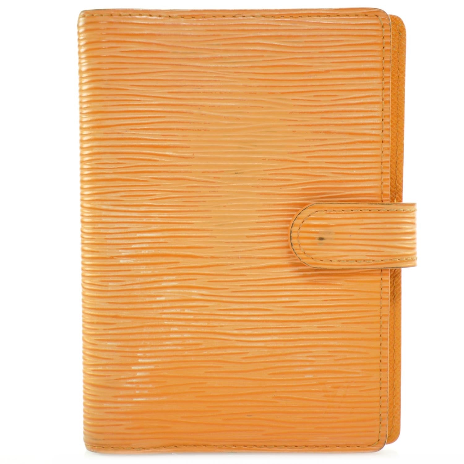 Louis Vuitton Epi Small Ring Agenda Cover Mandarin 1 of 8