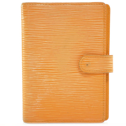 Louis Vuitton Epi Small Ring Agenda Cover Mandarin 1 of 8