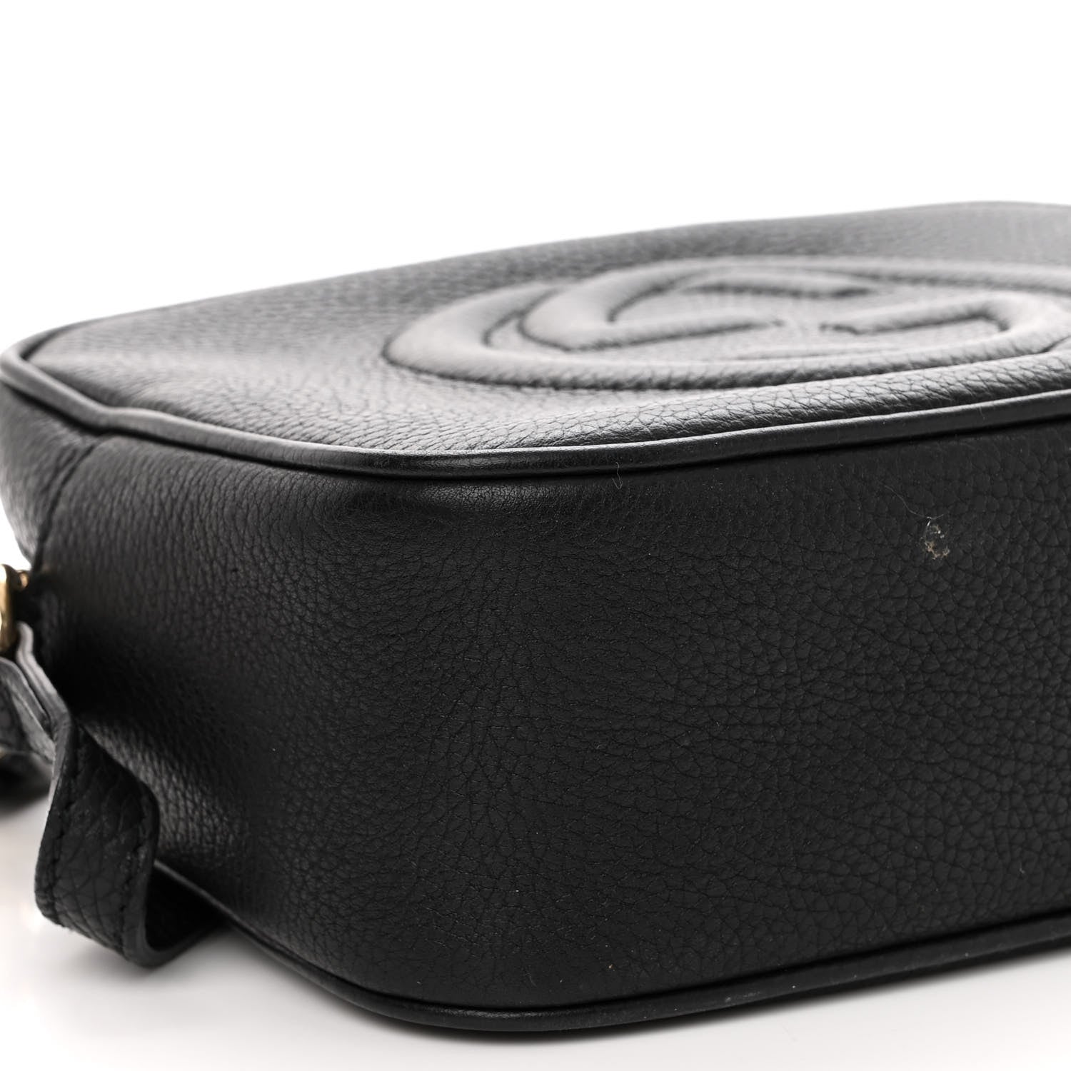 Gucci Pebbled Calfskin Small Soho Disco Bag Black 9 of 12