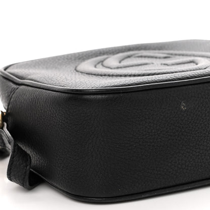 Gucci Pebbled Calfskin Small Soho Disco Bag Black 9 of 12