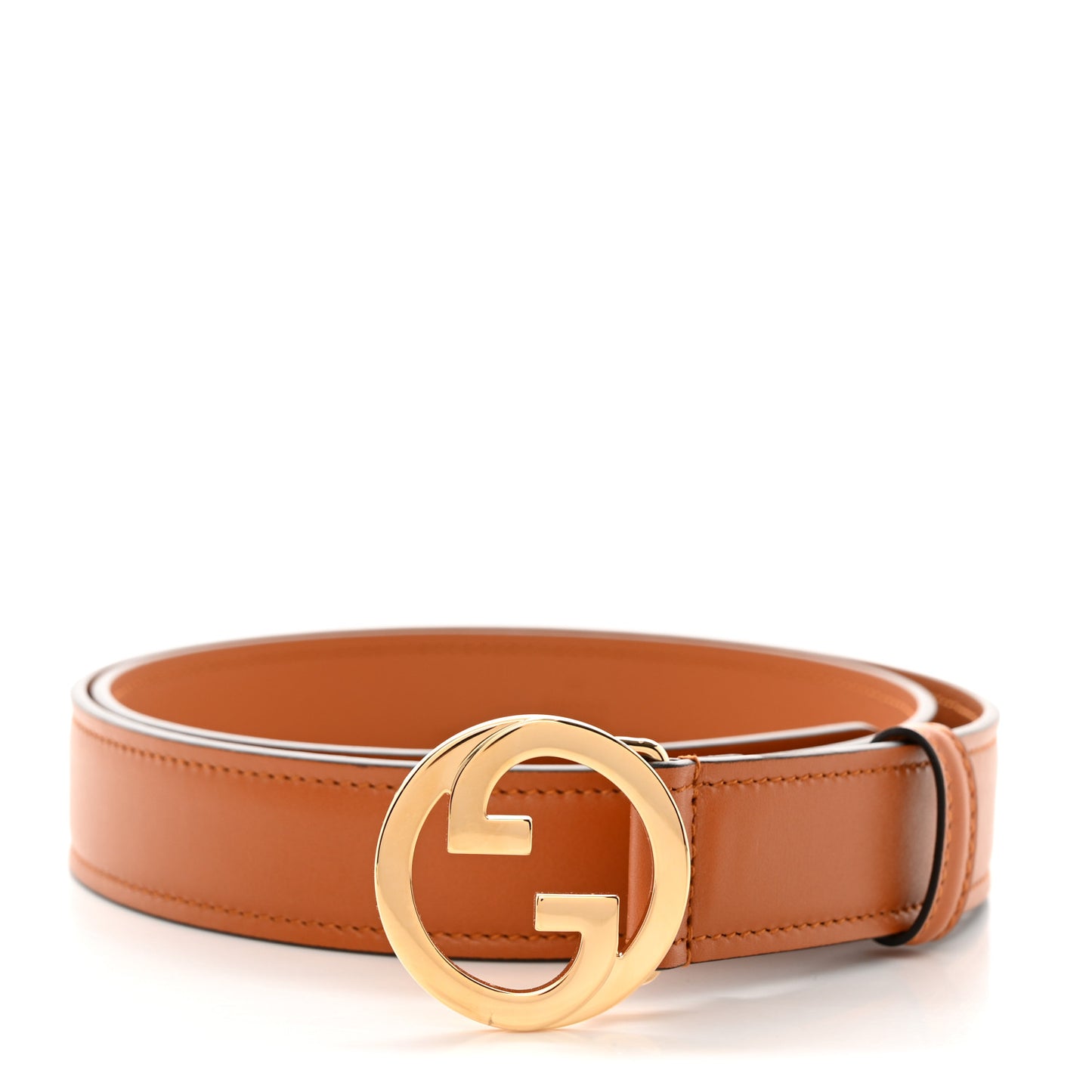 Ciny Lux Calfskin Blondie 30mm Belt 90 36 Blondie Cognac