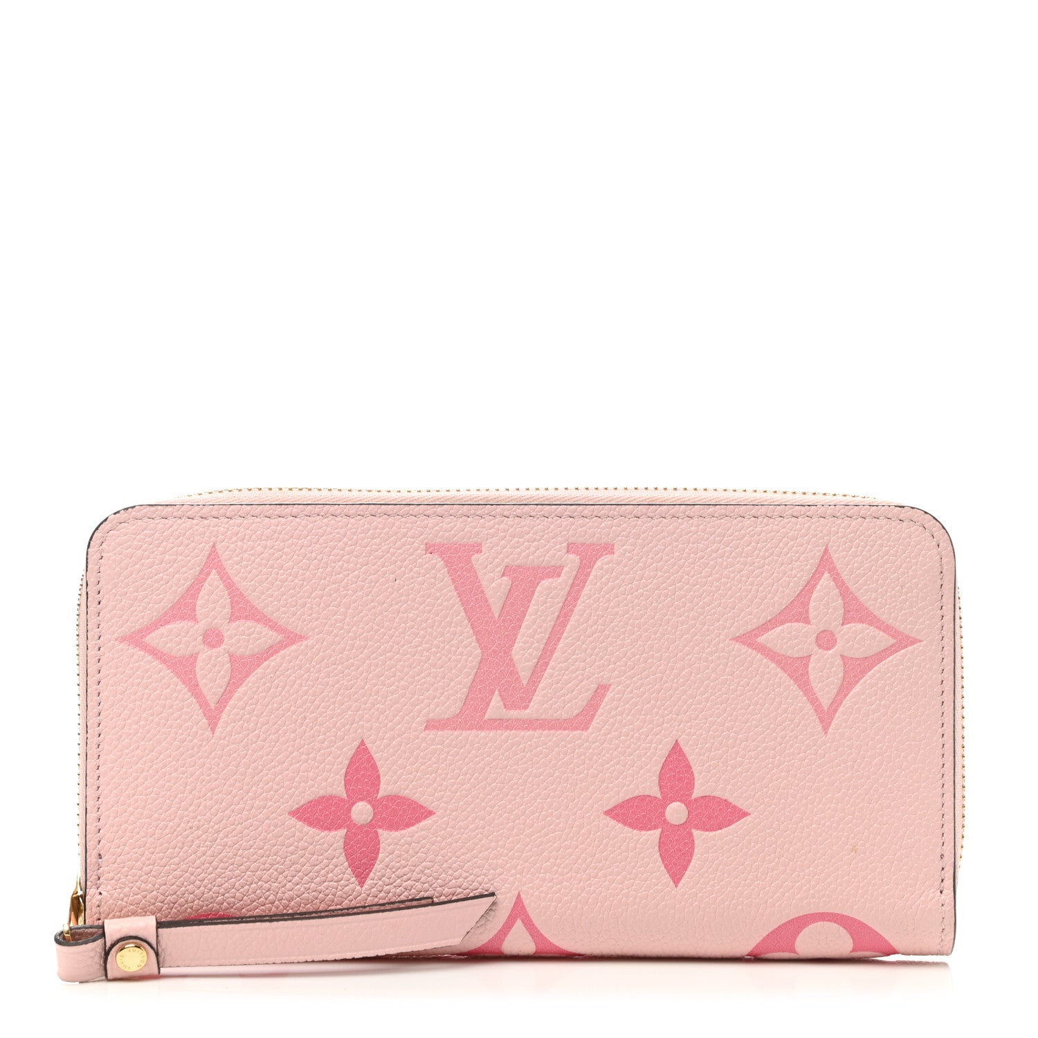 Louis Vuitton Empreinte Monogram Giant By The Pool Zippy Wallet Bouton De Rose 1 of 10