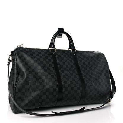 Louis Vuitton Damier Graphite Keepall Bandouliere 55 2 of 7