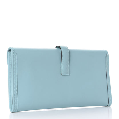 Hermes Swift Jige Elan 29 Clutch Bleu Atoll 3 of 8