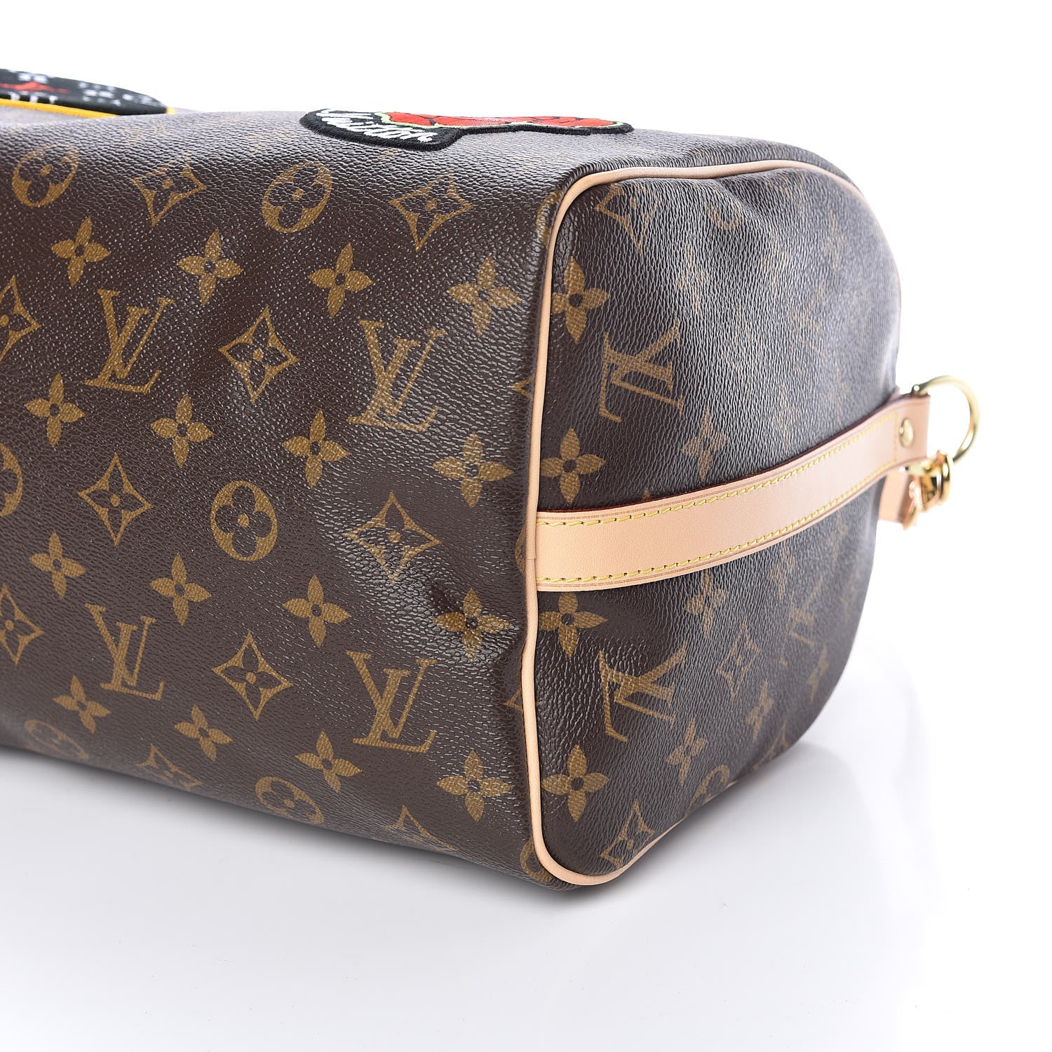 Louis Vuitton Monogram Patches Speedy Bandouliere 30 9 of 9