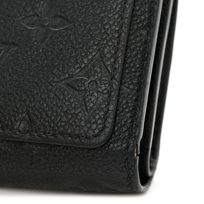 Louis Vuitton Empreinte Cléa Wallet Black 8 of 8