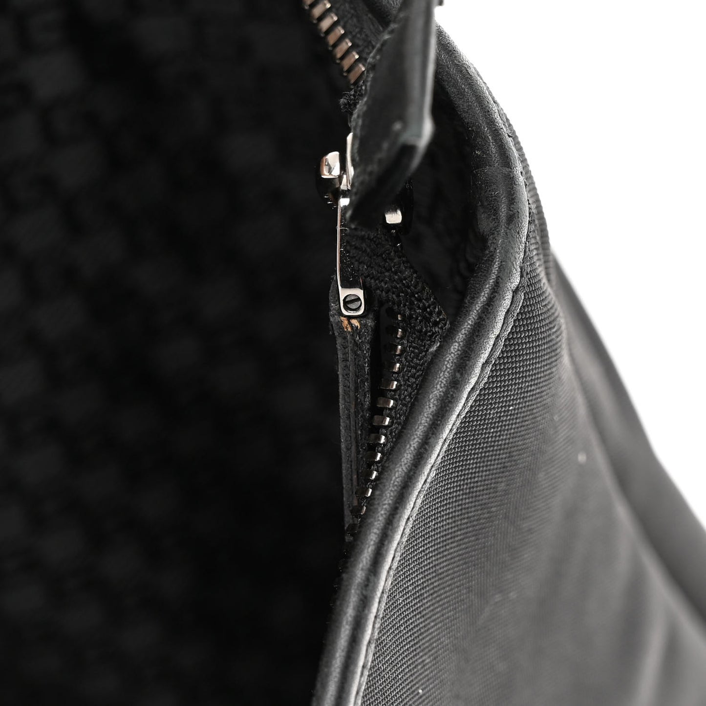 Canvas Vertical Tote Black