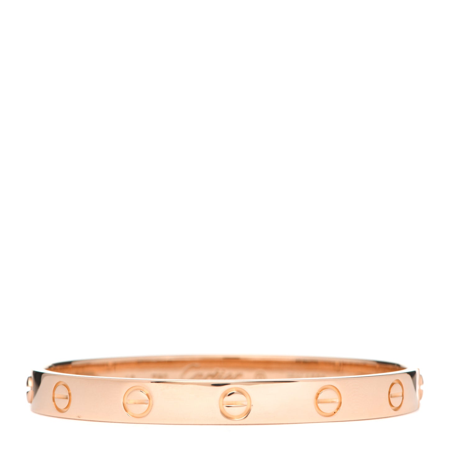 18K Pink Gold LOVE Bracelet 16