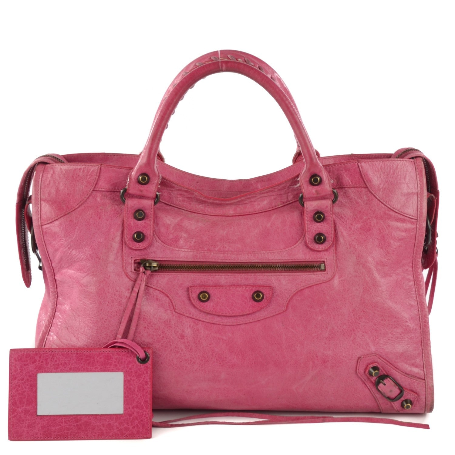 Balenciaga Agneau Classic Hardware City Sorbet 1 of 15