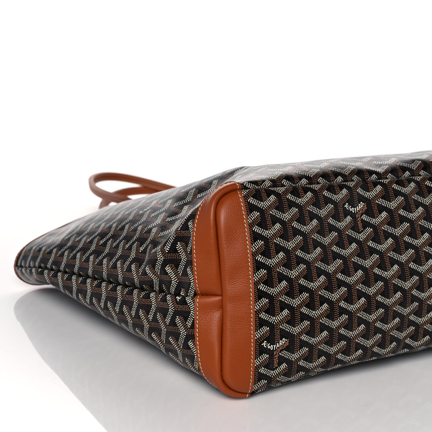 Goyard Goyardine Artois MM Black Gold 9 of 10