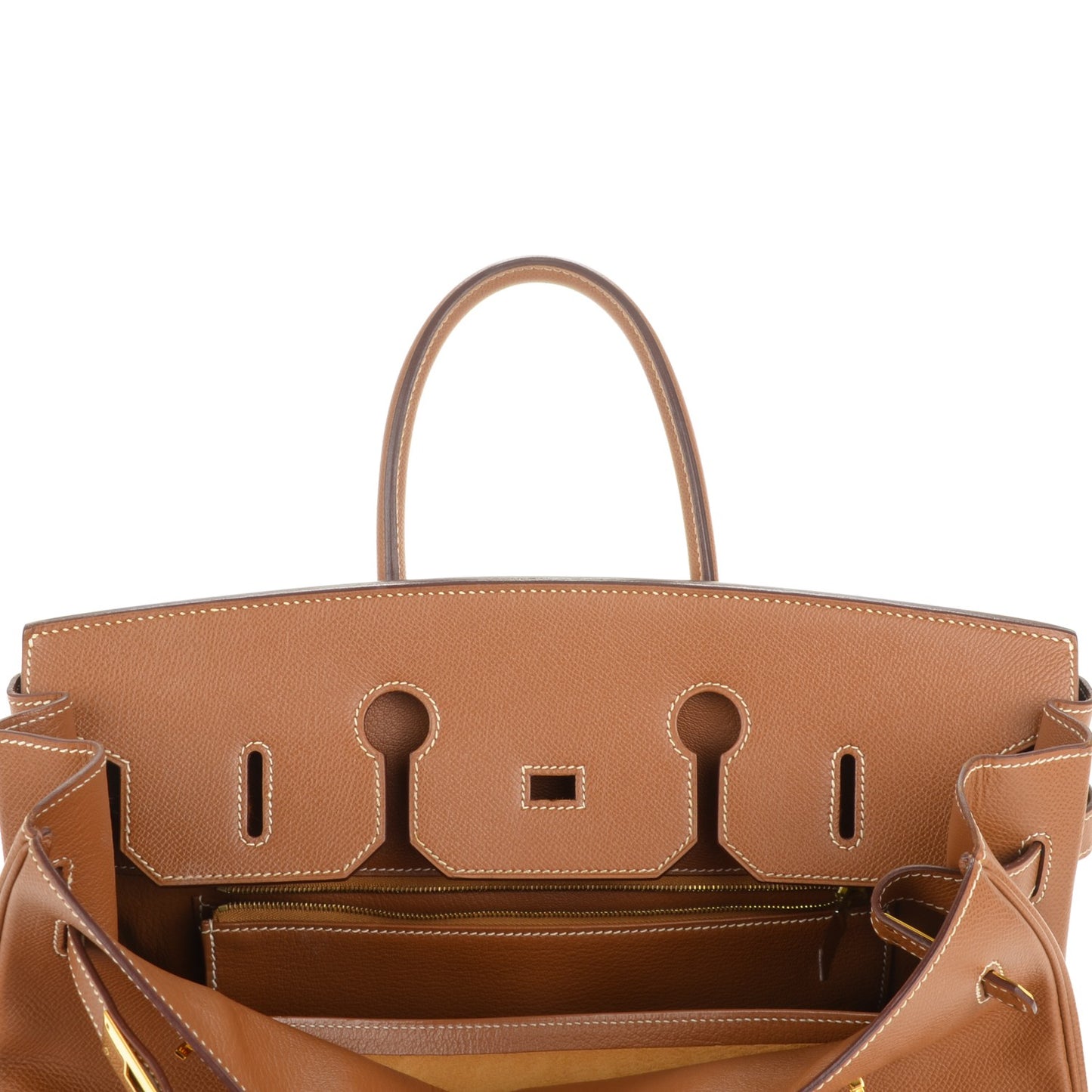 Epsom Birkin 35 Gold