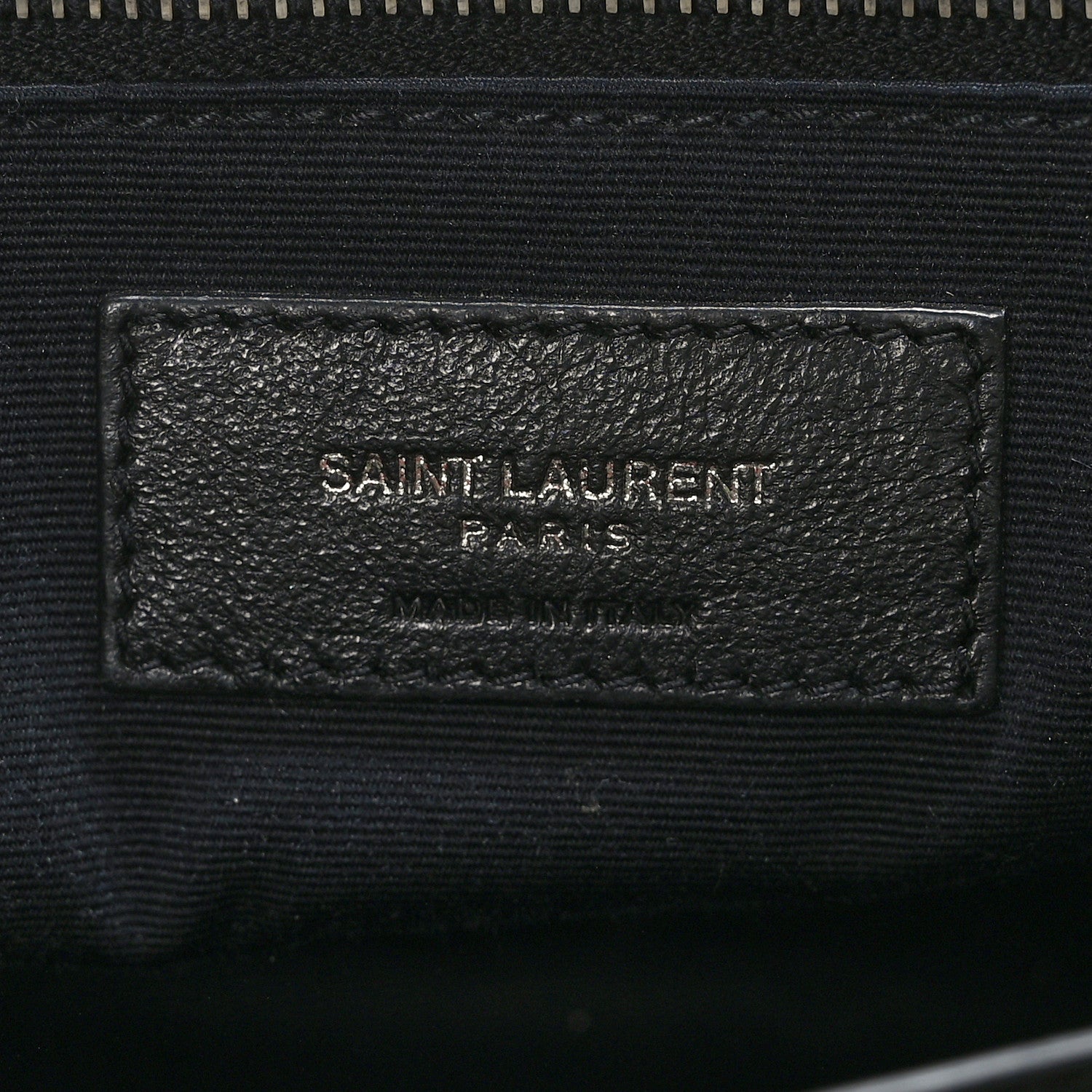 Saint Laurent Crinkled Calfskin Matelasse Monogram Medium Niki Chain Satchel Blanc Vintage 6 of 9