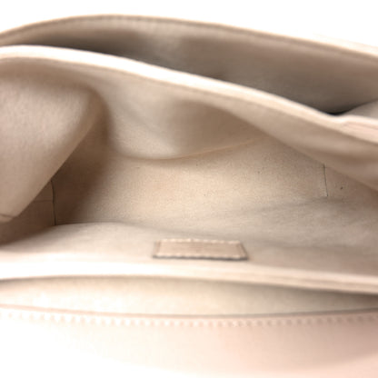 Louis Vuitton Grained Calfskin Lockme Oxford Greige 5 of 10