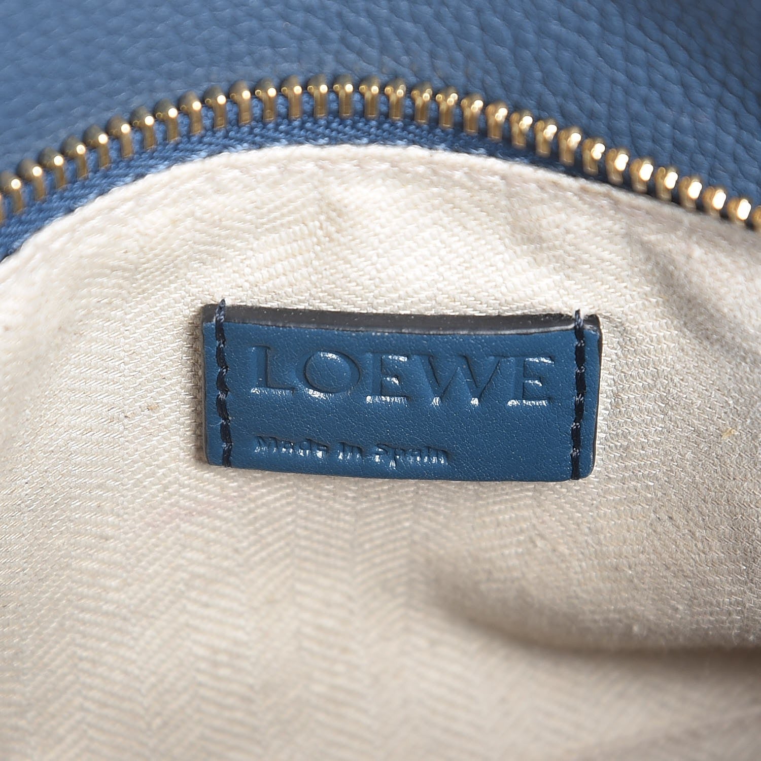 Loewe Calfskin Puzzle Bag Indigo 6 of 7