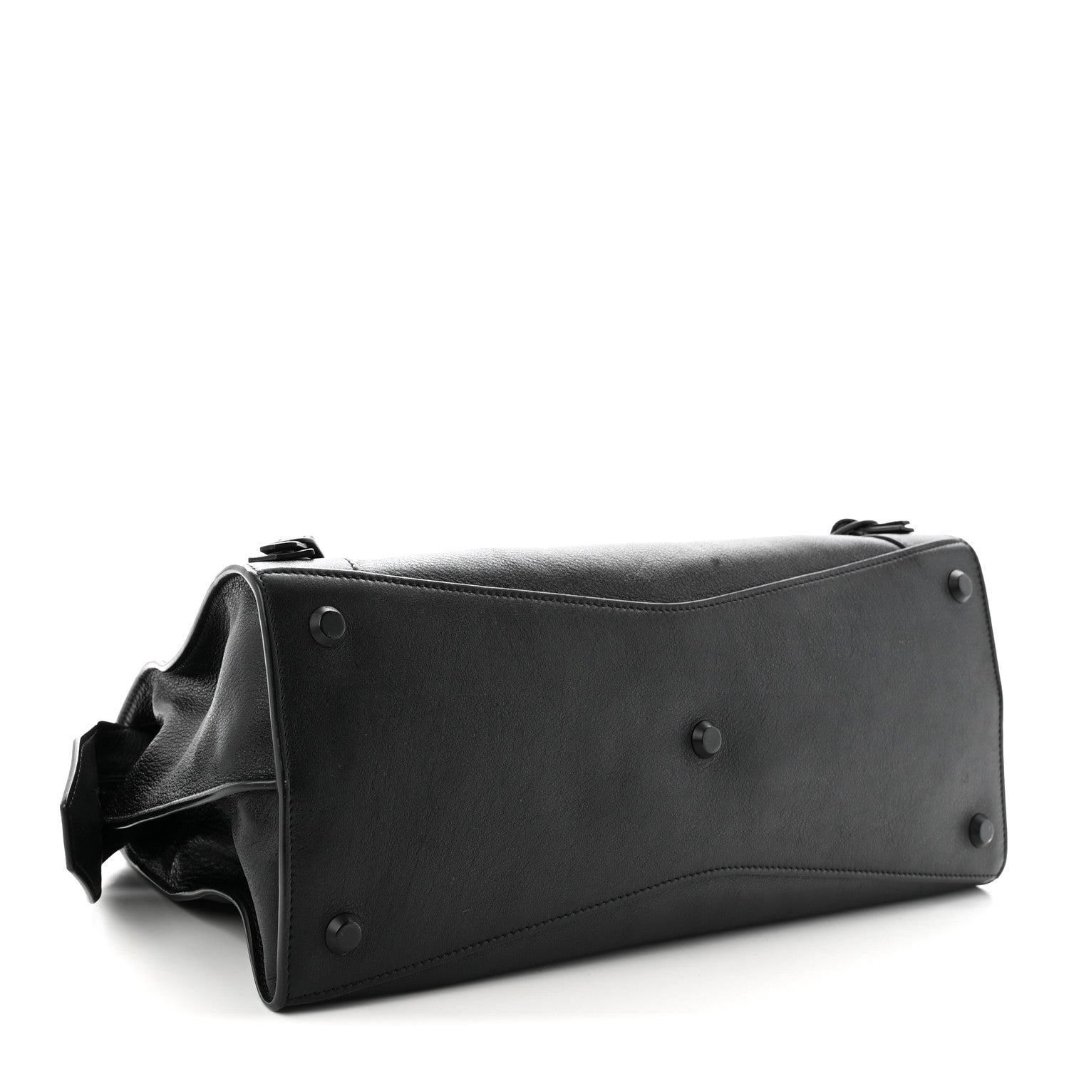 Balenciaga Grained Calfskin Neo Classic Black Hardware Medium City Black 4 of 9