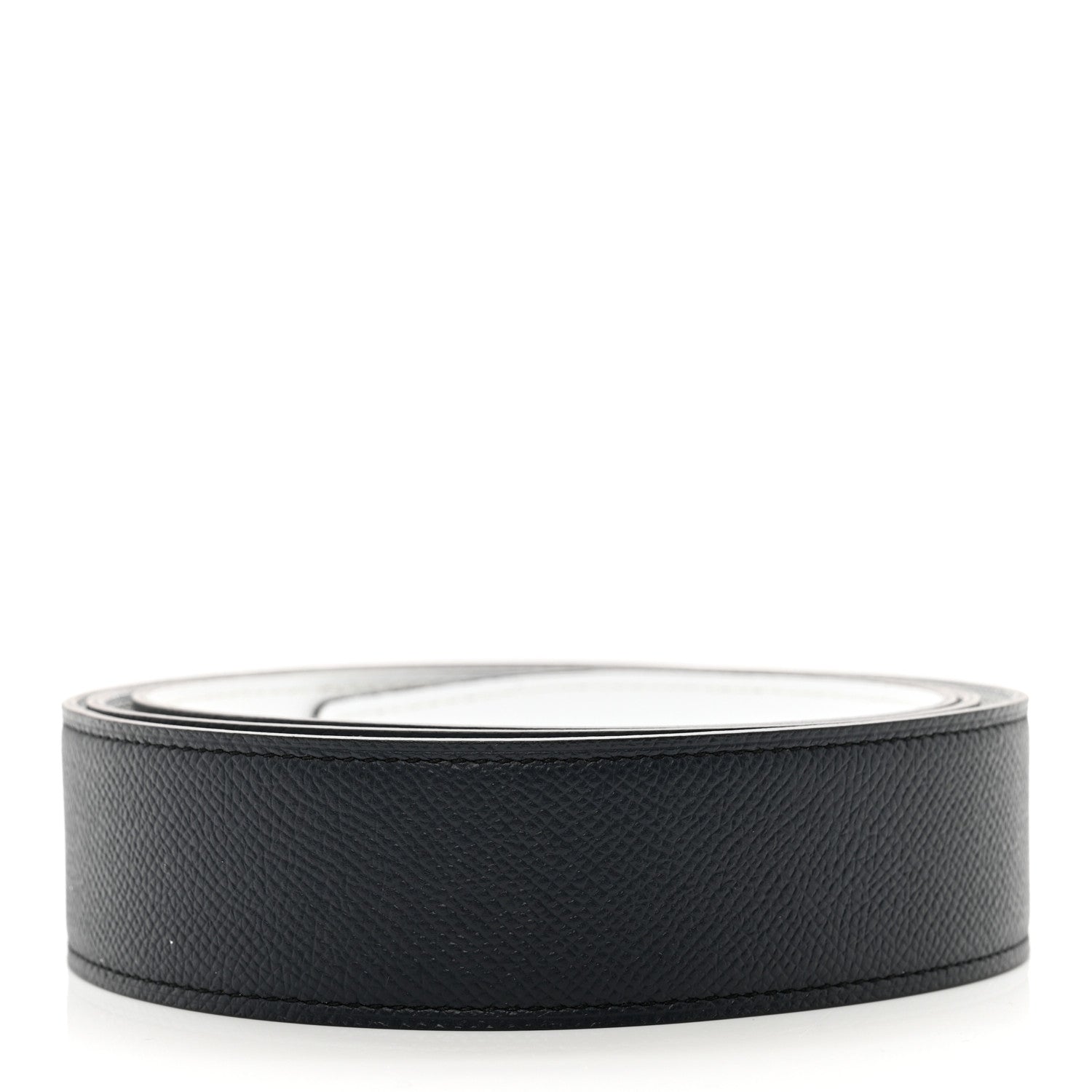 Hermes Epsom 32mm Belt Strap 110 44 Bleu Obscur White 2 of 4