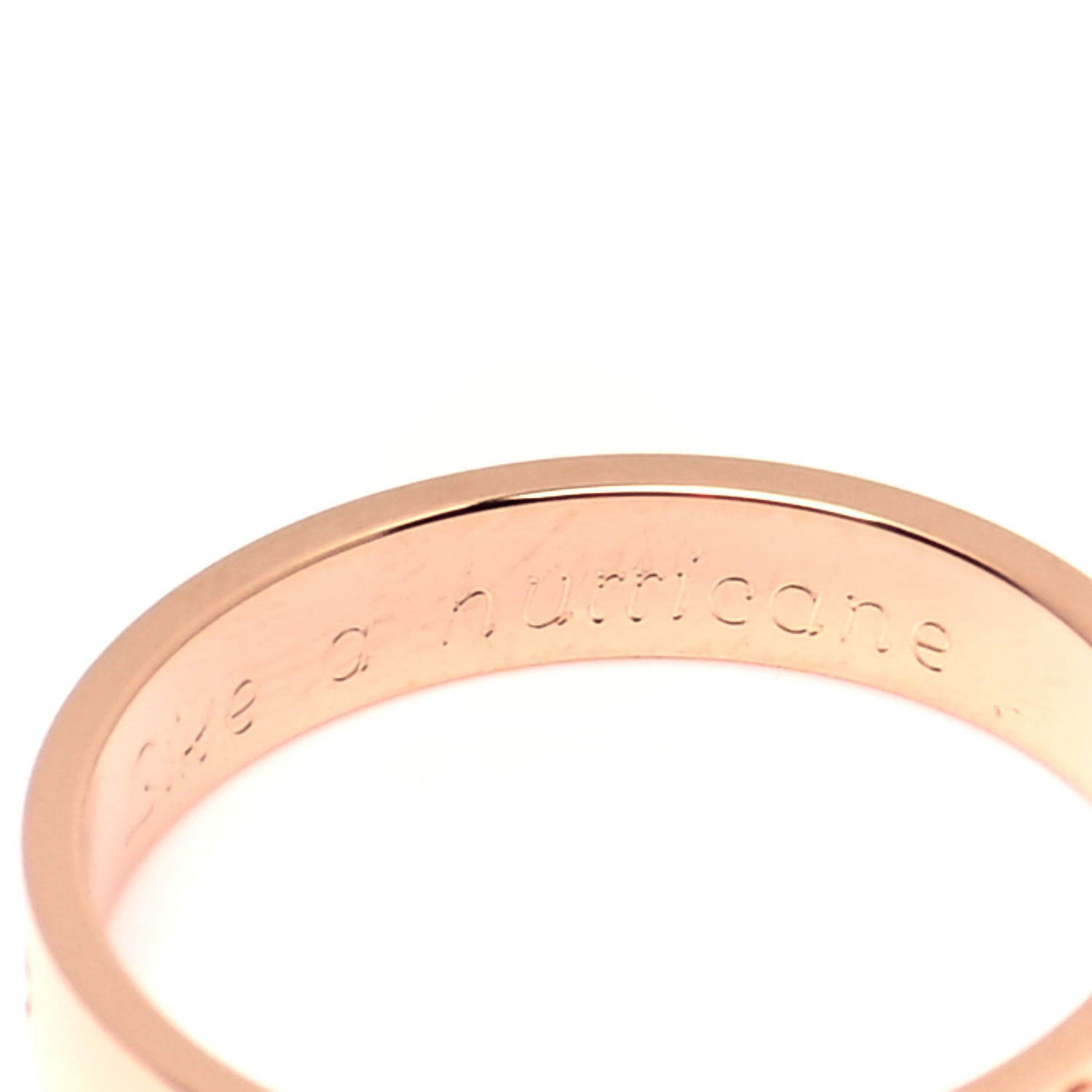 Cartier 18K Pink Gold 3.5mm LOVE Wedding Band Ring 55 7.25 5 of 5
