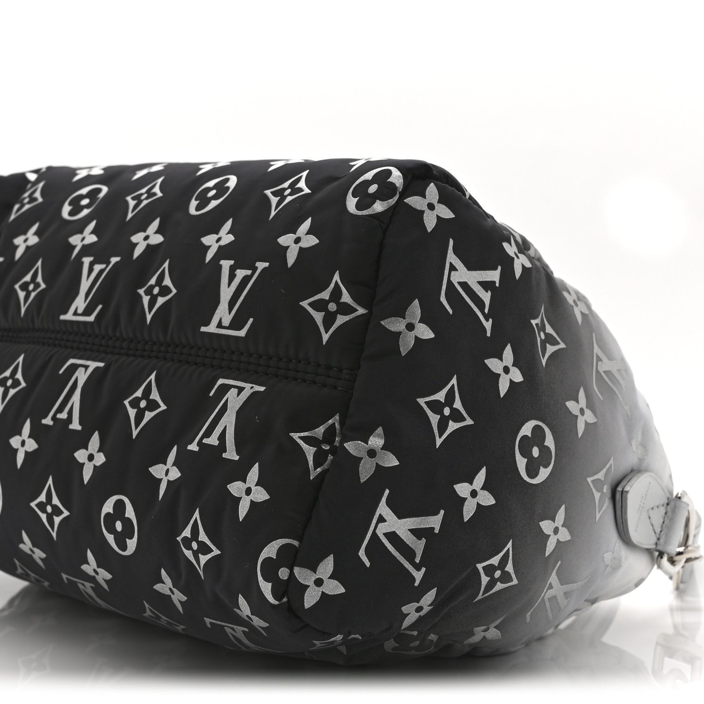 Nylon Monogram Gradient LV Snow Speedy Bandouliere 25 Frost