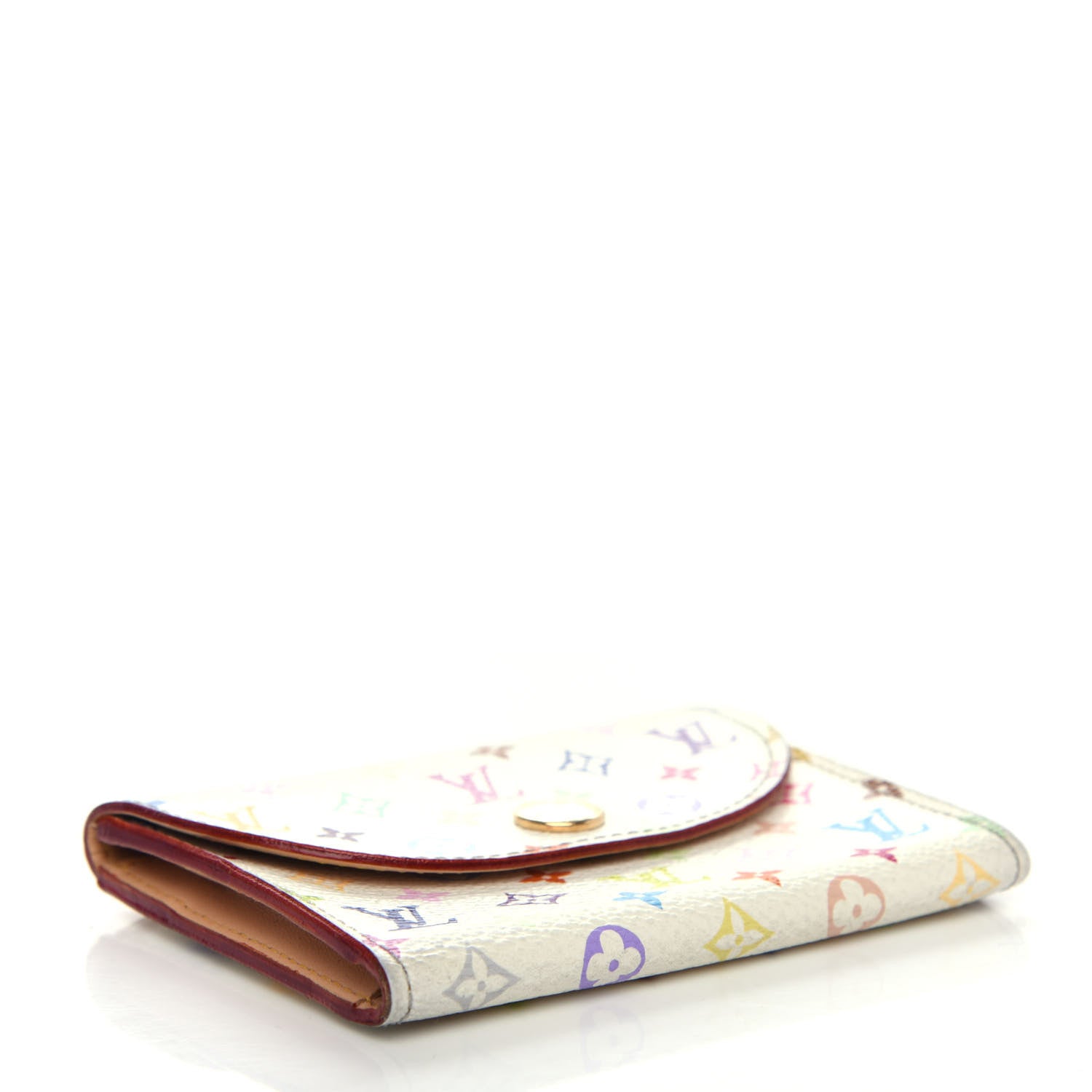 Louis Vuitton Monogram Multicolor Business Card Holder White 4 of 7