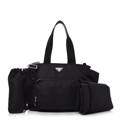 Prada Tessuto Nylon Vela Diaper Bag Black 1 of 11