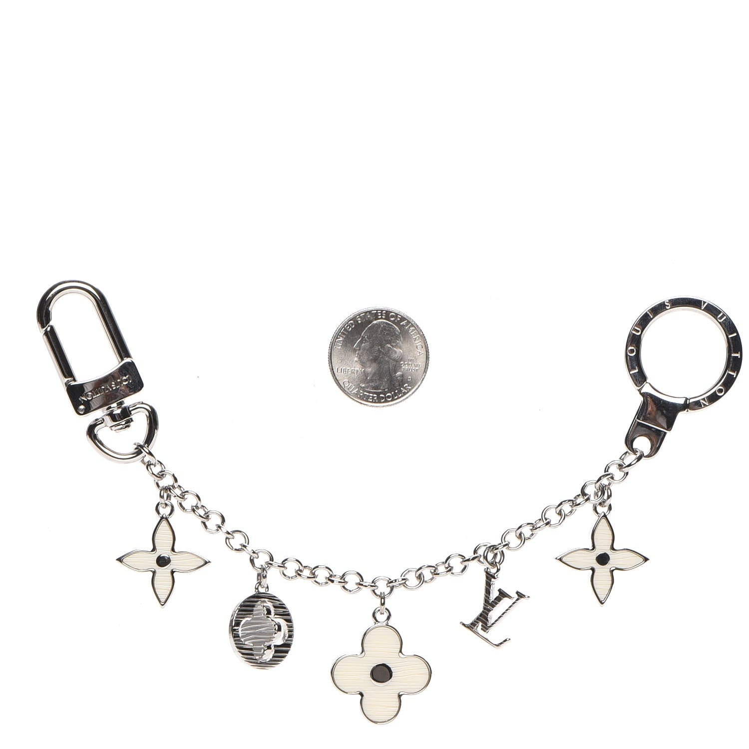 Louis Vuitton Fleur De Epi Bag Charm Chain 2 of 4