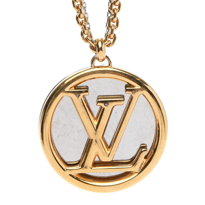 Louis Vuitton Louise Long Necklace Gold 4 of 10