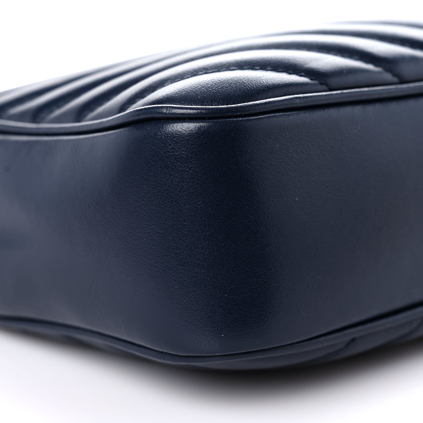 Calfskin Matelasse Monogram Lou Camera Bag Navy