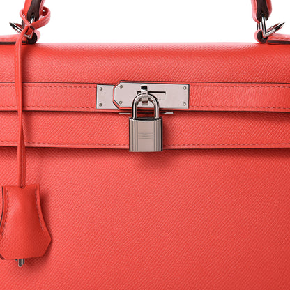 Hermes Epsom Kelly Sellier 28 Rose Jaipur 37 of 39