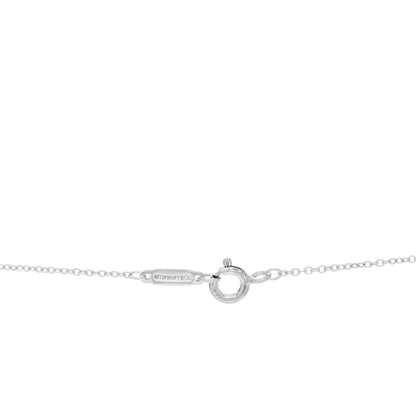 Tiffany Sterling Silver Rubedo 1837 Interlocking Circles Pendant Necklace 4 of 4