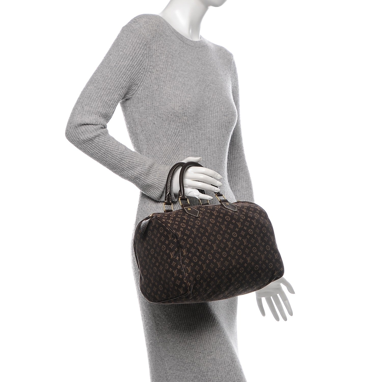 Louis Vuitton Mini Lin Speedy 30 Ebene 2 of 6