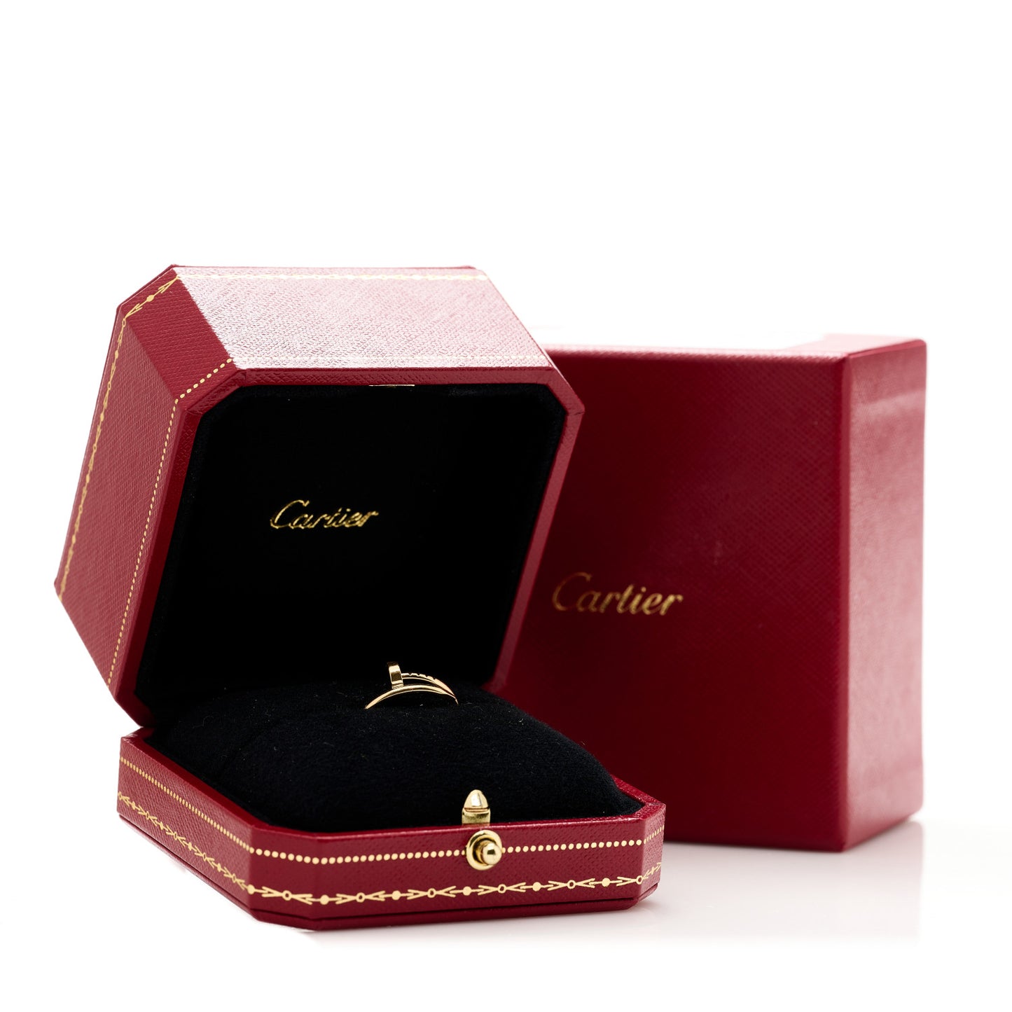 18K Yellow Gold Small Juste Un Clou Ring 49 5