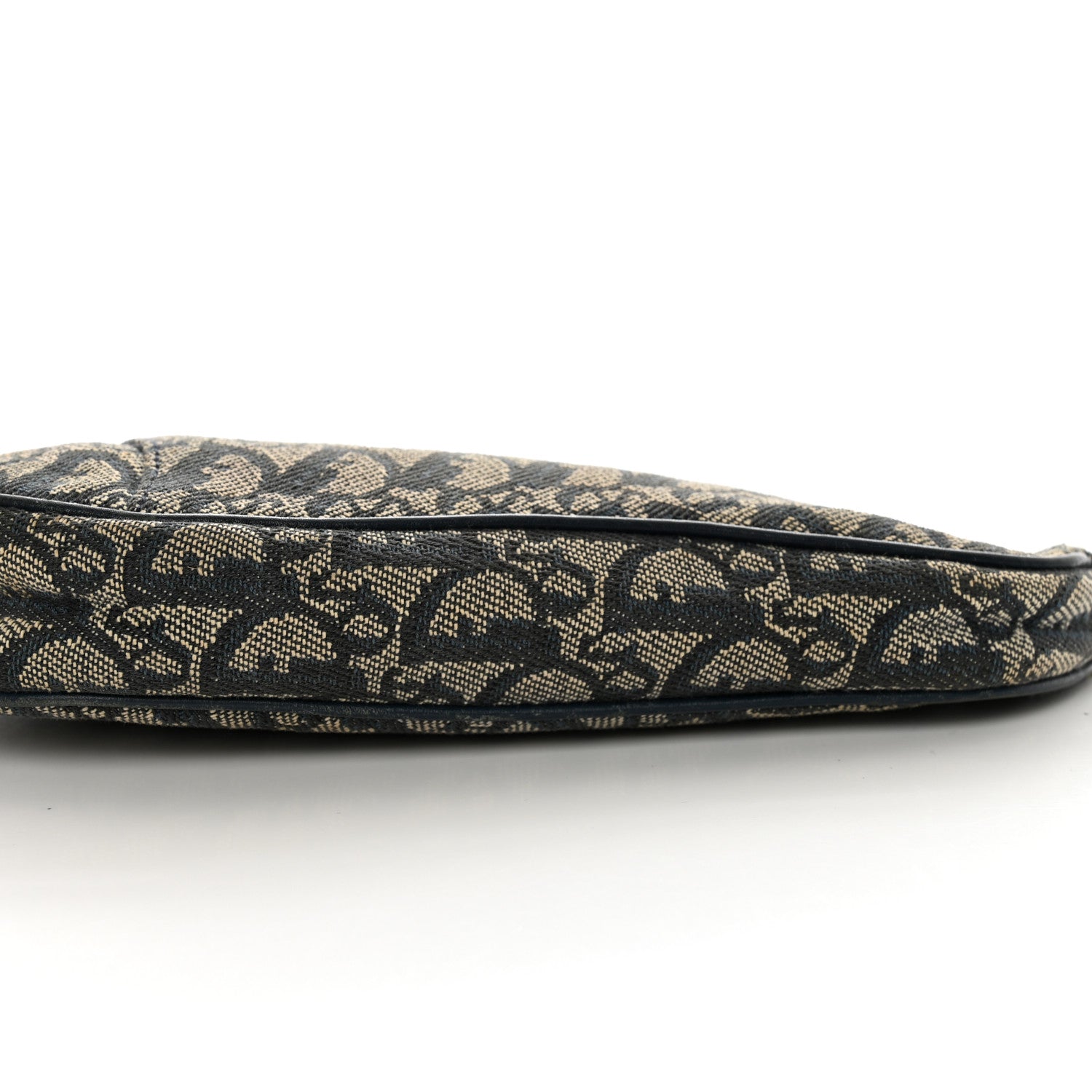 Christian Dior Monogram Mini Saddle Pochette Navy 14 of 14