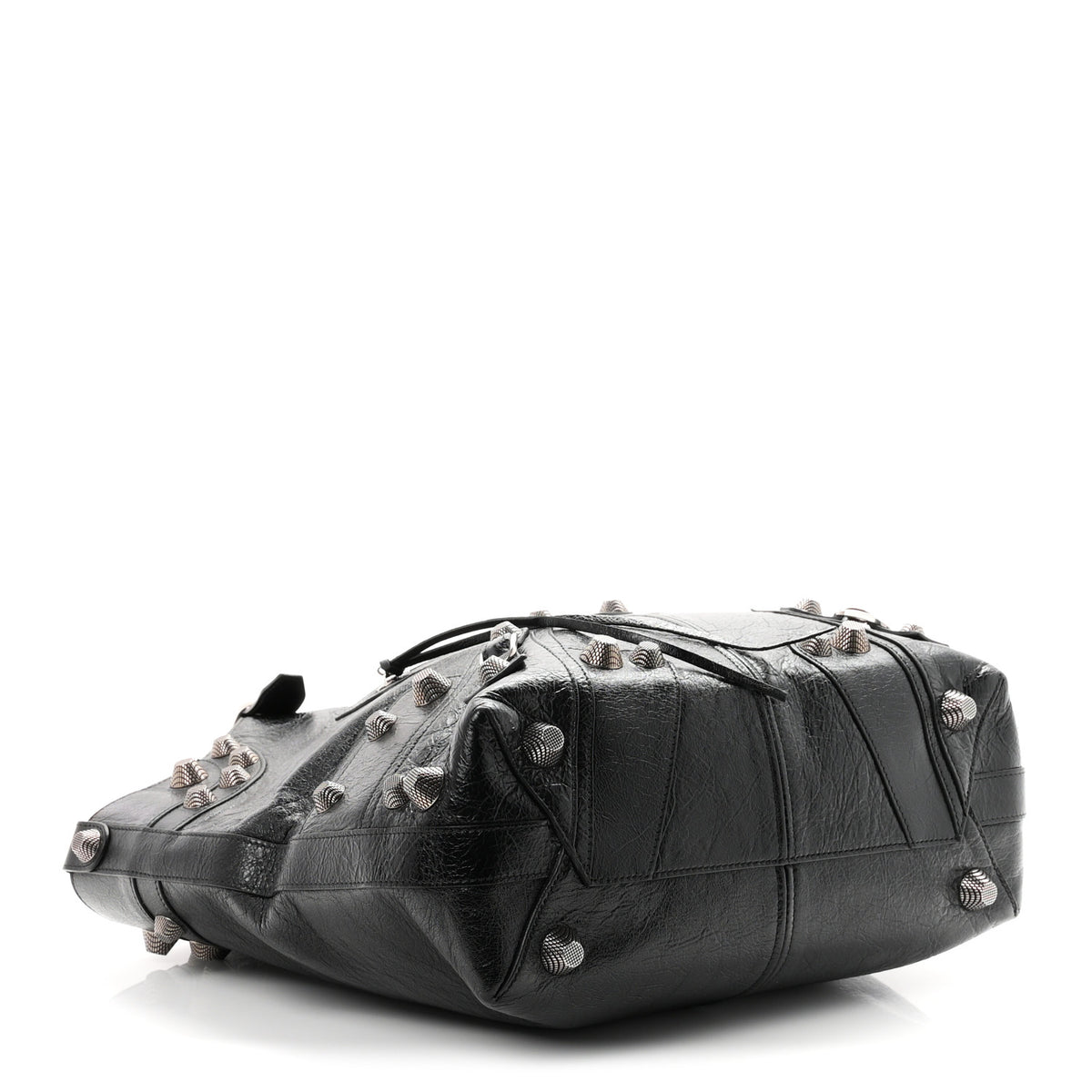 Agneau Arena Medium Le Cagole Carry All Bag Black