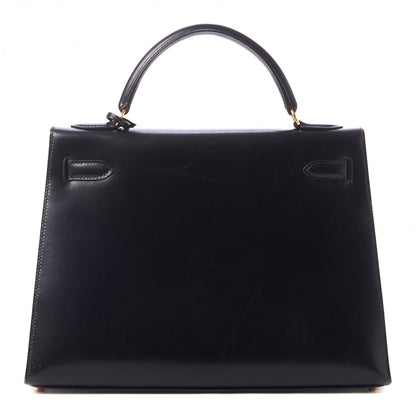 Hermes Box Kelly Sellier 32 Black 4 of 40