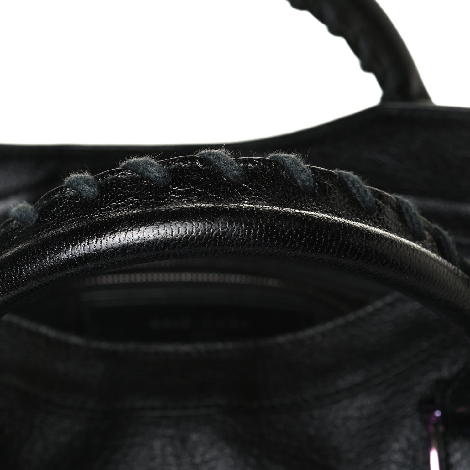 Balenciaga Chevre Iridescent Metallic Edge Hardware City Black 10 of 13