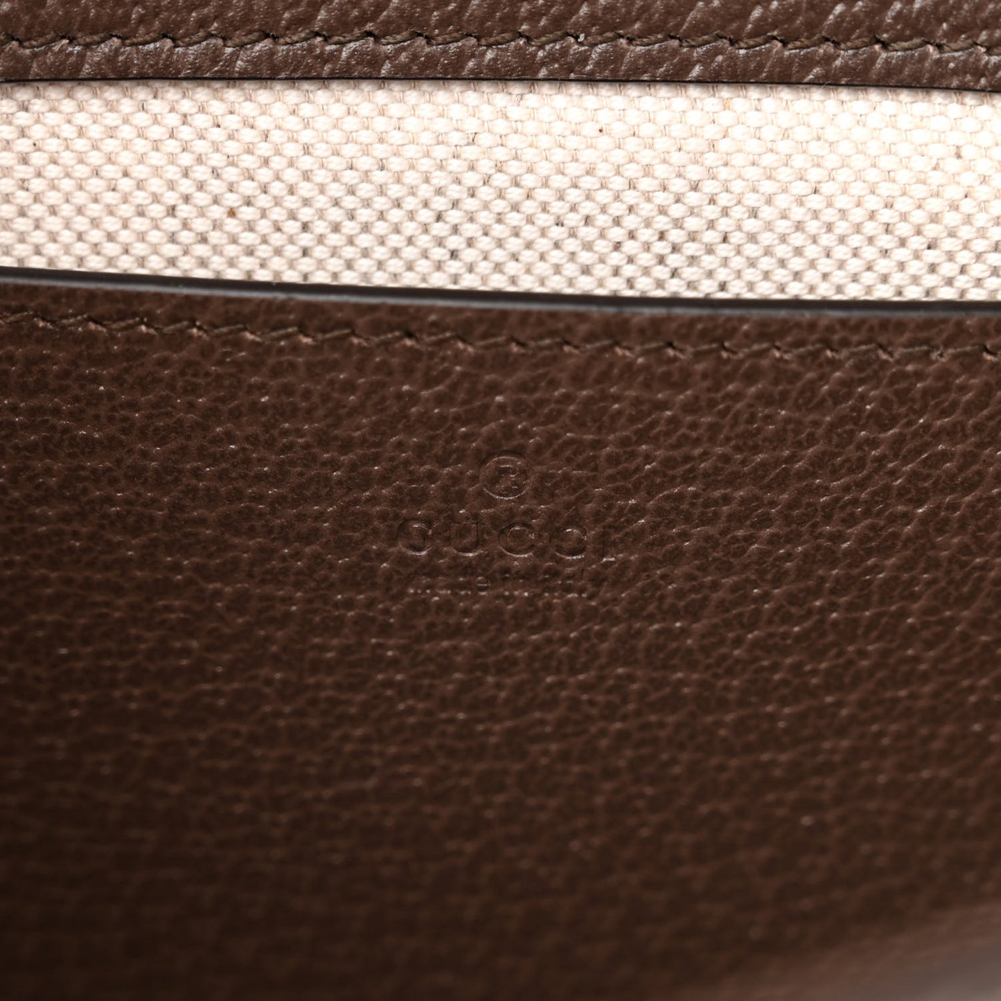 GG Supreme Monogram Textured Dollar Calfskin Web Mini Ophidia Envelope Shoulder Bag Beige Ebony