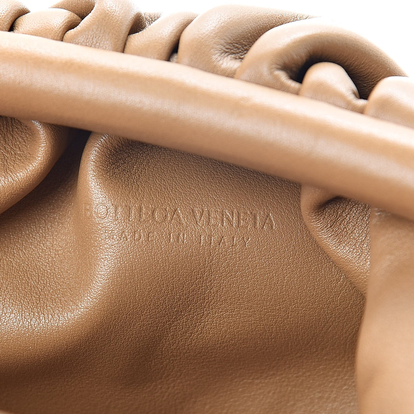 Butter Calfskin The Mini Pouch Camel