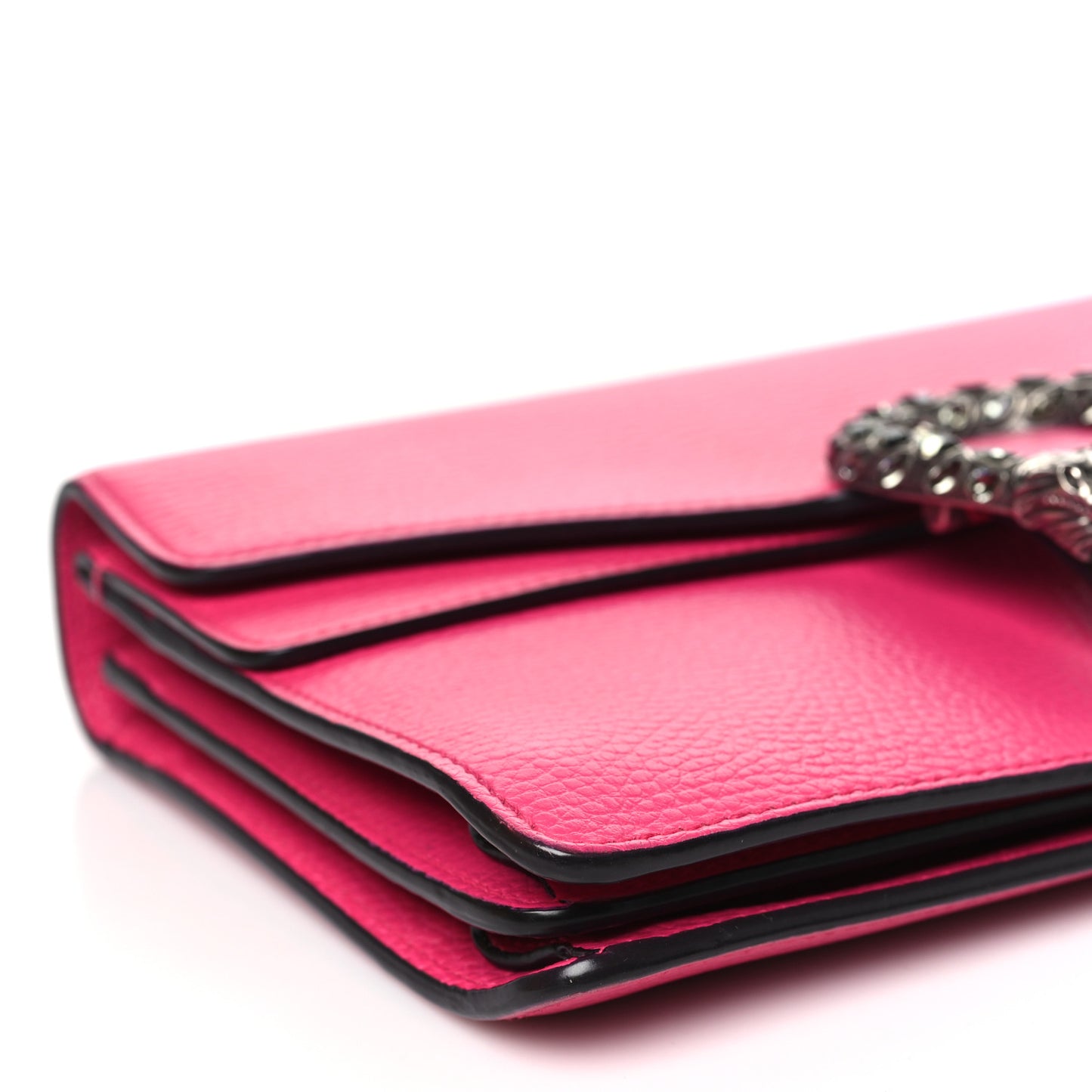 Dollar Calfskin Small Dionysus Shoulder Bag Box Pink
