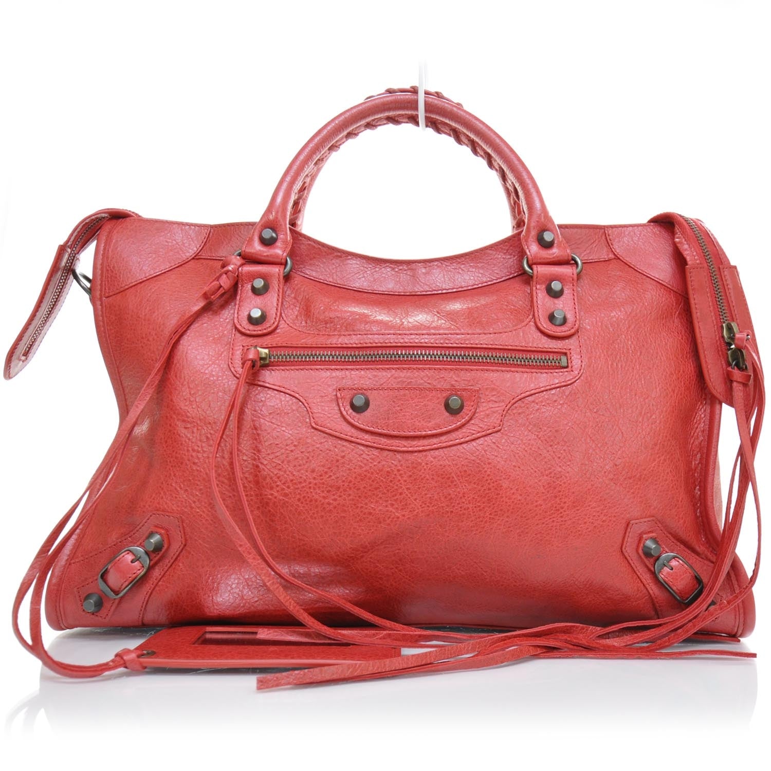 Balenciaga Agneau Classic Hardware City Coquelicot 1 of 9