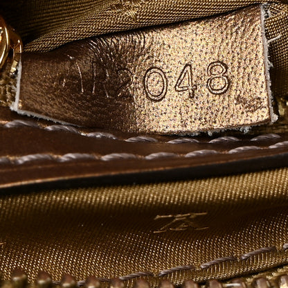 Louis Vuitton Suhali Lockit Clutch Bronze 7 of 10