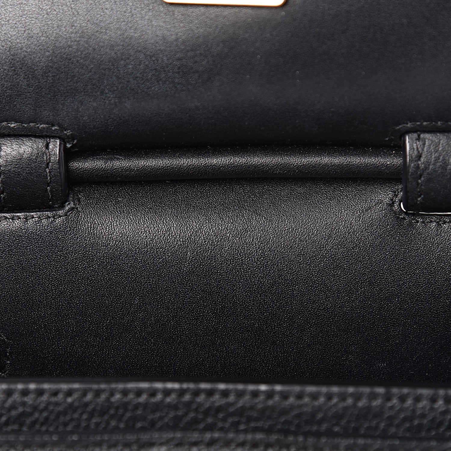 MCM Grained Calfskin Small Milla Crossbody Black 9 of 12